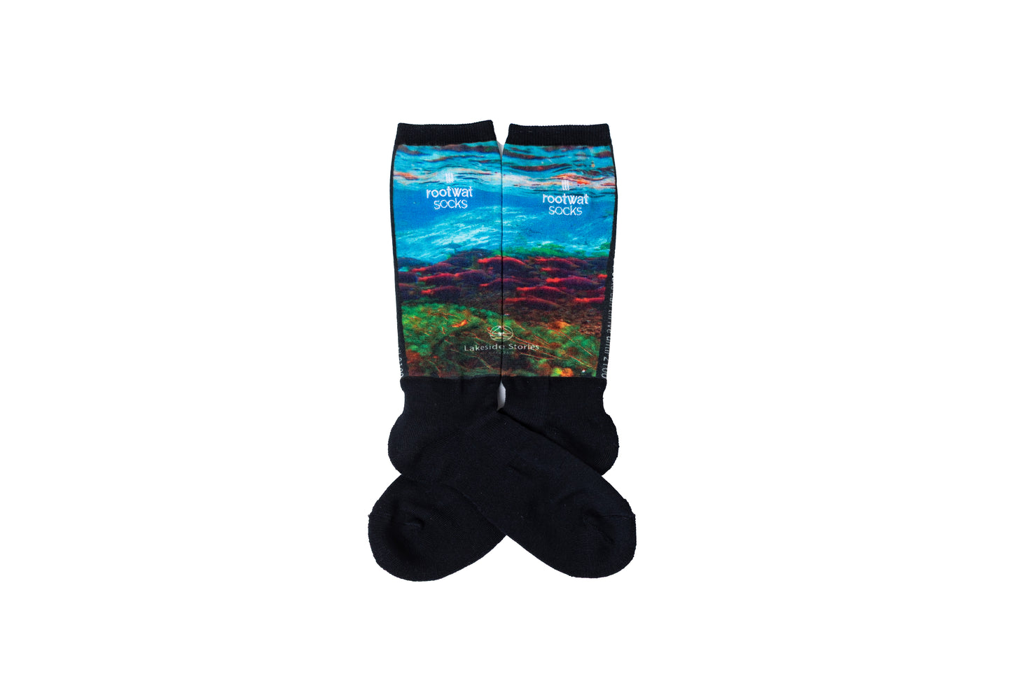 Lakesidestories✖︎rootwatsocks コラボソックス