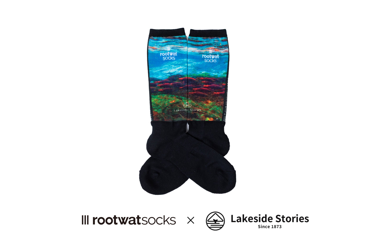 Lakesidestories✖︎rootwatsocks コラボソックス