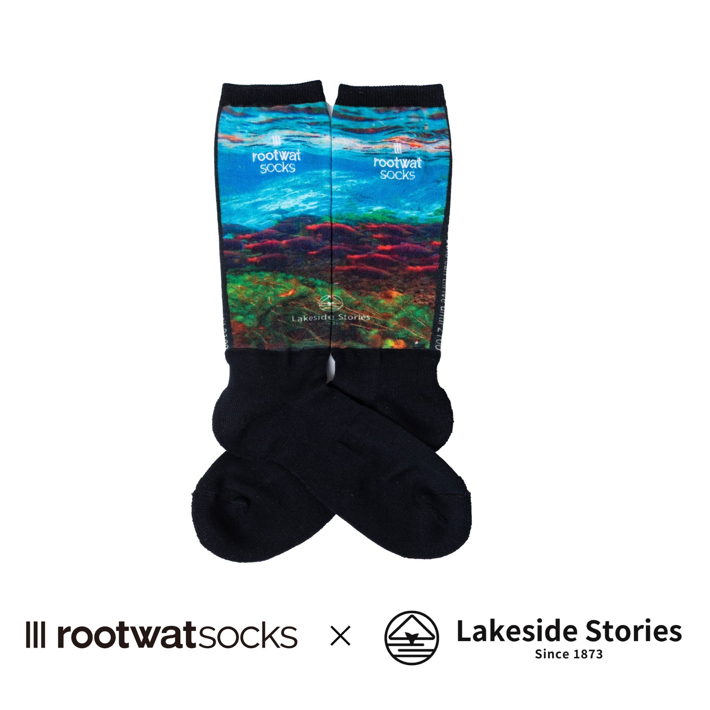 Lakesidestories×rootwatsocks コラボソックス