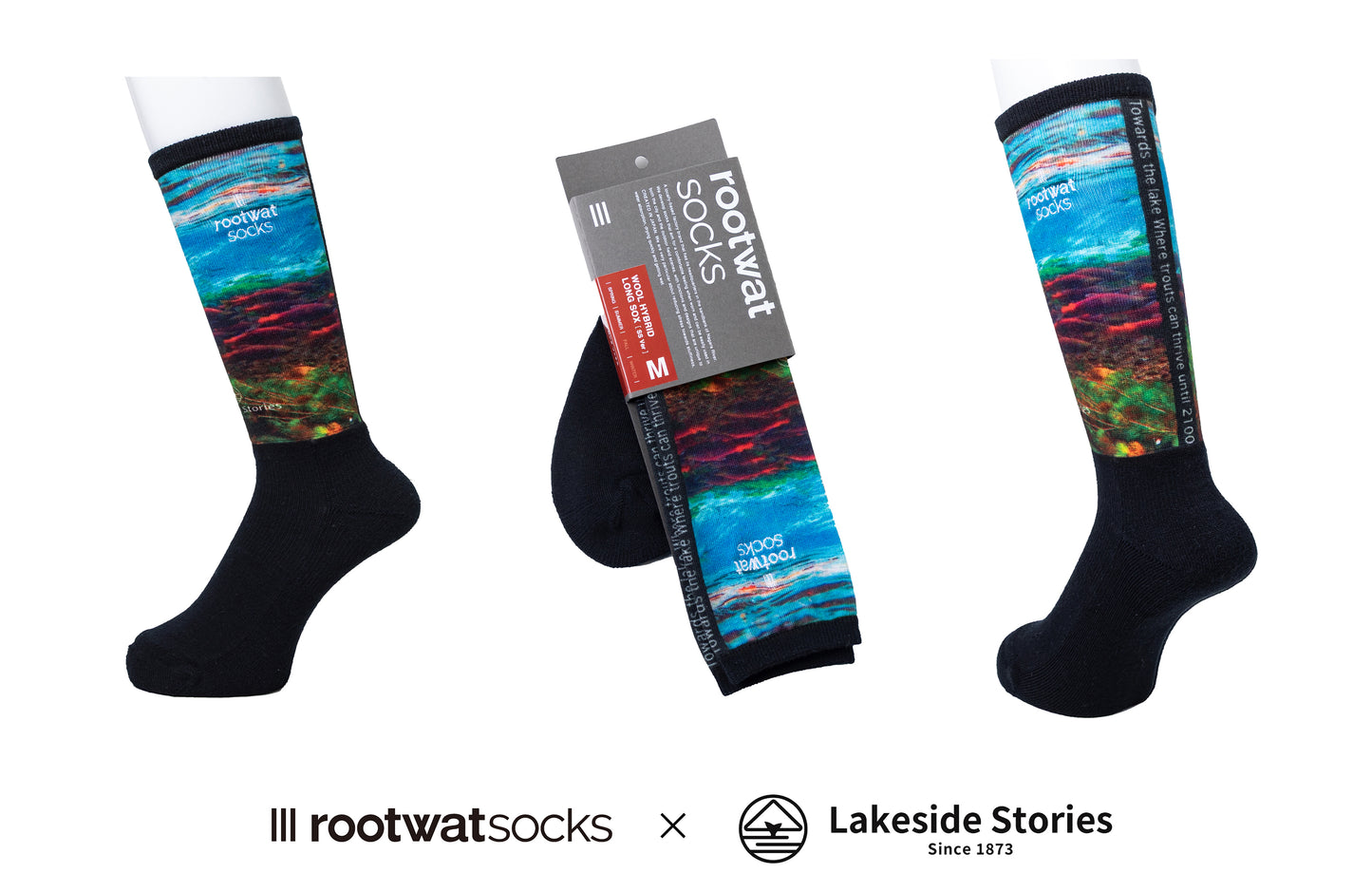 Lakesidestories×rootwatsocks コラボソックス