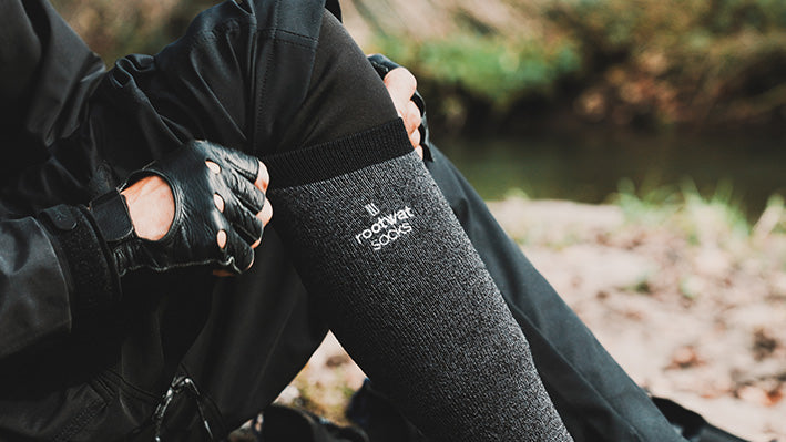 ウールハイブリッドロングソックス(春・夏用)